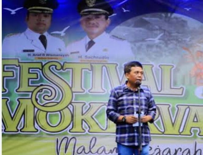 
 Kepala Dinas Kebudayaan dan Pariwisata Kota Tangerang, Rizal Babas Ridolloh saat Festival Mookervart 2022. Foto: Istimewa