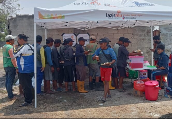 
 Poskor LRB Muhammaadiyah kota Tangerang. Foto: TangerangPos