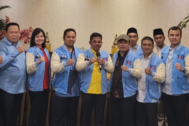 
 Ketua DPD Golkar Kota Tangerang Sachrudin terpilih sebagai Ketua Tim Kampanye Daerah (TKD) Prabowo-Gibran. Foto: ist