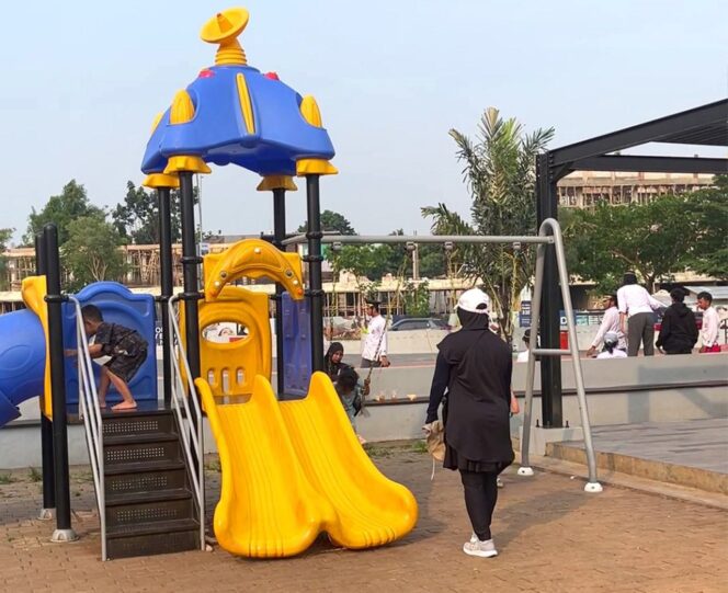 
 Alun-Alun Pondok Aren Kota Tangerang Selatan. Foto: ist