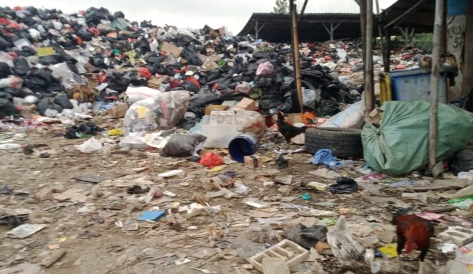 
 Timbunan Sampah di Lapak Limbah Tak Berizin atau TPS Liar yang dikelola oleh Sdr.O di RT 001/001 Kelurahan Kedaung Baru Kecamatan Neglasari Kota Tangerang. Foto: TangerangPos 