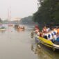 Kegiatan Aksi Bersih-bersih Sungai Cisadane dalam Rangka Memperingati Hari Lingkungan Hidup Sedunia dalam Acara Lebaran Cisadane yang diinisiasi oleh Banksasuci Foundation. Foto: TangerangPos 