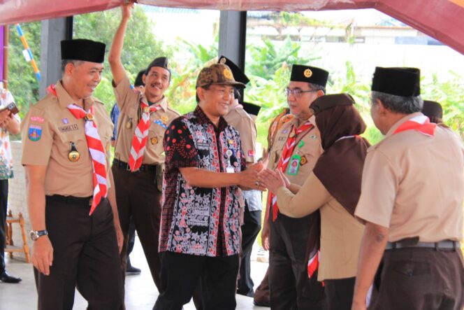 
 150 Guru Ikuti Pelatihan dari Pramuka Kota Tangerang, Sekda Kota: Tumbuhkan Jiwa Patriotisme