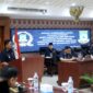 Wali Kota Tangerang Sachrudin saat Rapat Paripurna DPRD Kota Tangerang. Foto: Ist