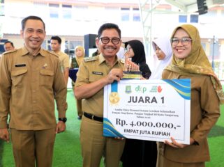 Wali Kota Tangerang, Sachrudin, saat membuka Festival Pangan Beragam, Bergizi Seimbang, dan Aman (B2SA). Foto: Ist