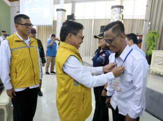 Wali Kota Tangerang Sachrudin saat membuka Jambore Ormas Kesbangpol Kota Tangerang. Foto: Ist