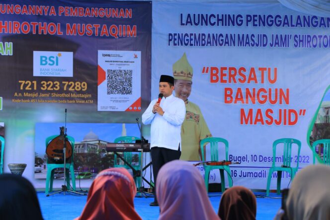 
 Peresmian Pembangunan Masjid, Arief Minta DKM Bentuk UPZ untuk Makmurkan Masjid dan Warga Sekitar