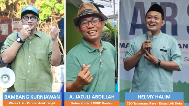 
 Tokoh Muda Bakal Calon Wali Kota Tangerang. Foto: M. Rendi Saputra/Bule