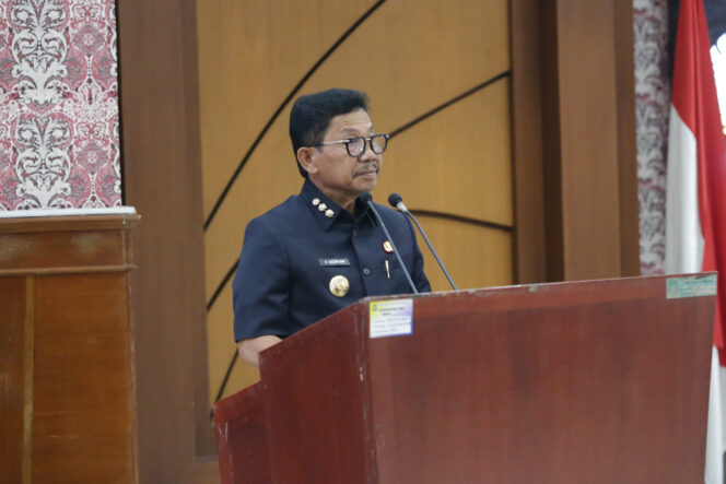 
 Wali Kota Tangerang Sachrudin saat Rapat Paripurna DPRD Kota Tangerang. Foto: Ist
