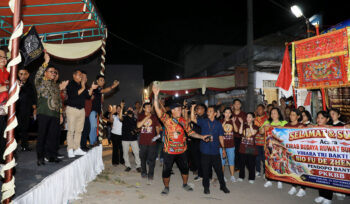 Kirab Budaya Perdana Ruwat Bumi yang dilepas Wali Kota Tangerang H. Sachrudin. Foto: Ist