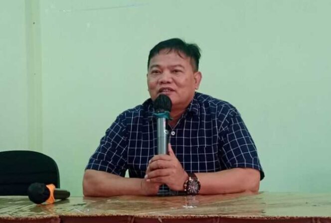 
 Kepala Dinas Pendidikan Kota Tangerang Dr H. Jamaluddin.,M.Pd Saat Konferensi Pers. Foto: ist