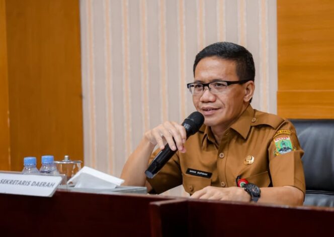 
 Pelaksana Harian (Plh) Sekretaris Daerah Provinsi Banten, Nana Supiana. Foto: ist