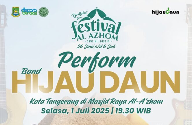 
 Postingan Instagram akun resmi @festivalalazhom 