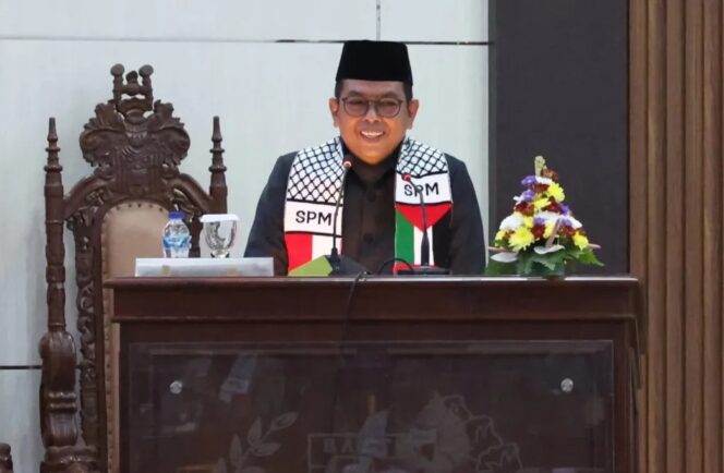 
 Gubernur Banten Andra Soni Saat Paripurna DPRD Provinsi Banten. Foto: ist