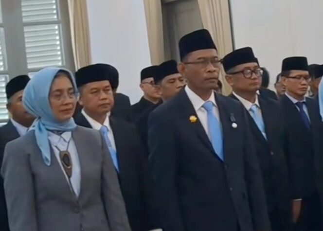 
 Pejabat Esselon II di Lingkup Pemprov Banten yang dilantik pada hari ini, Senin (03/11/2025) Oleh Gubernur Banten Andra Soni. Foto: Imam DJM 