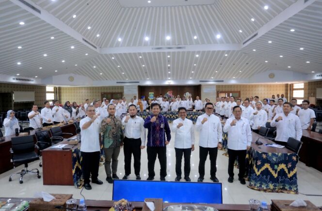 
 Rapat Koordinasi Tata Kelola Pemerintah Daerah dalam rangka Pemantauan, Pengendalian, dan Pengawasan untuk Pencegahan (Monitoring, Controlling, Surveillance for Prevention atau MCSP) Tahun 2025. Foto: ist
