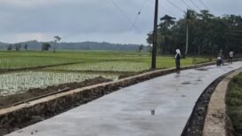 Program Bangun Jalan Desa Sejahtera 