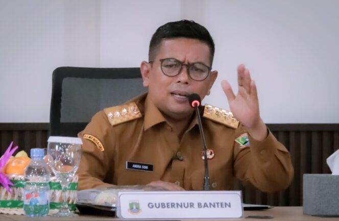 
 Gubernur Banten Andra Soni. Foto: Awal Rijal 