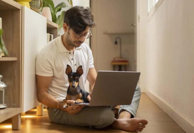 
 Work From Home.. Ilustrasi: ist