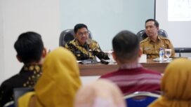 Wali Kota Tangerang Sachrudin saat Membuka pelatihan Sistem Pengendalian Internal Pemerintah (SPIP) yang digelar oleh BKPSDM Kota Tangerang. Foto: ist