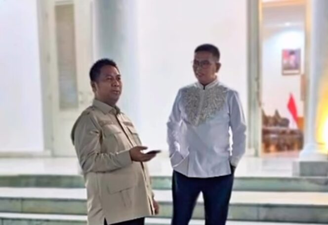 
 Gubernur Banten Andra Soni bersama Ketua HIPMI Banten, Rifky Hermiansyah. Foto: ist 