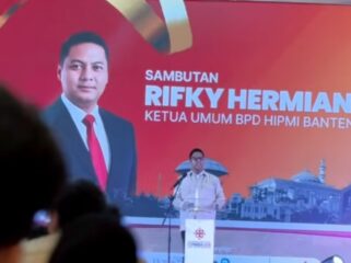 Ketua Umum BPD HIPMI Provinsi Banten. Rifky Hermansyah. Foto: ist
