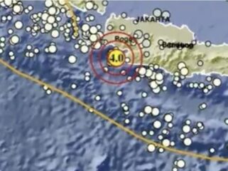 Gempa Bayah, Banten, Jumat (15/5/2026). Foto: BMKG