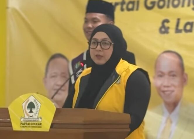 
 Ketua DPD II Partai Golkar Kabupaten Tangerang, Intan Nurul Hikmah. Foto: ist