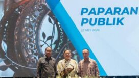 Paparan Publik Rapat Umum Pemegang Saham Tahunan (RUPST) PT Gajah Tunggal Tbk (GJTL). Foto: ist