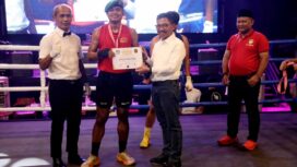 Wali Kota Tangerang Sachrudin saat membuka Youth Combat Championship Volume I. Foto: ist
