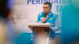 Gubernur Banten sekaligus Ketua Dewan Sumber Daya Air Provinsi Banten, Andra Soni. Foto: Awal Rijal 