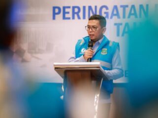 Gubernur Banten sekaligus Ketua Dewan Sumber Daya Air Provinsi Banten, Andra Soni. Foto: Awal Rijal 
