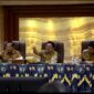 Wali Kota Tangerang Sachrudin saat memimpin Rapat Evaluasi Kewilayahan yang rutin digelar setiap bulan di Ruang Akhlakul Karimah, Gedung Pusat Pemerintahan Kota Tangerang. Foto: ist