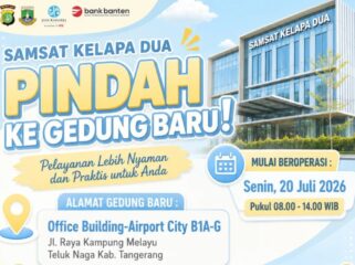 Pengumuman Resmi Perpindahan Kantor Induk Samsat Kelapa Dua. Foto: @samsatkelapadua
