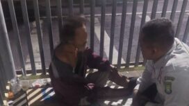 Kepala Dinas Sosial (Dinso) Kota Tangerang Acep Wahyudi memastikan, lansia yang bersangkutan telah diamankan ke Rumah Singgah Dinsos Kota Tangerang. Foto: Ist