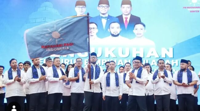 Pimpinan Pusat Matahari Pagi Indonesia Resmi melantik dan mengukuhkan Pengurus Pimpinan Wilayah Matahari Pagi Indonesia (PW MPI) Provinsi Banten. Foto: Ist