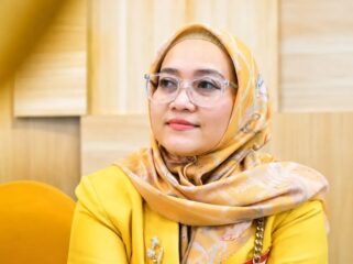 Diana Rosiyana, S.Psi, kader Partai Golkar yang ditetapkan sebagai calon Pengganti Antarwaktu (PAW) anggota DPRD Kota Tangerang untuk menggantikan almarhum Rusdi Alam.Foto: Ist