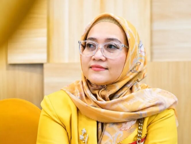 
 Diana Rosiyana, S.Psi, kader Partai Golkar yang ditetapkan sebagai calon Pengganti Antarwaktu (PAW) anggota DPRD Kota Tangerang untuk menggantikan almarhum Rusdi Alam.Foto: Ist
