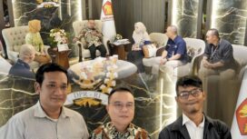 Wakil Ketua DPR RI Sufmi Dasco Ahmad saat menerima aspirasi Serikat Buruh PT Pos Indonesia. Foto: Ist