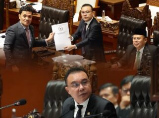Wakil Ketua DPR RI, Sufmi Dasco Ahmad saat Rapat Paripurna DPR RI. Foto: Ist