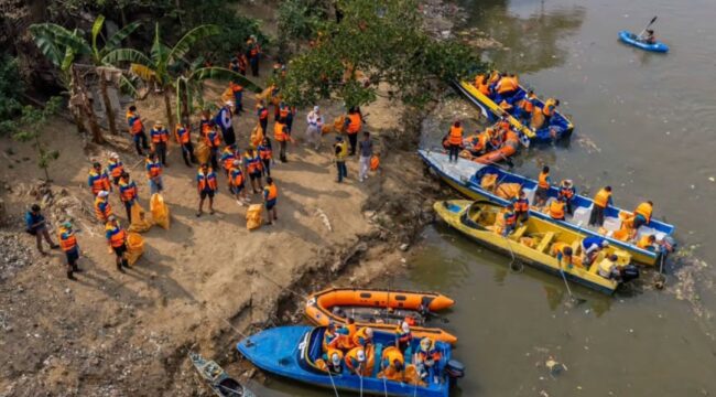 Kolaborasi JHL Group dan Banksasuci Foundation dalam Menjaga dan Merawat Sumber Kehidupan Sungai Cisadane. Foto: Ist