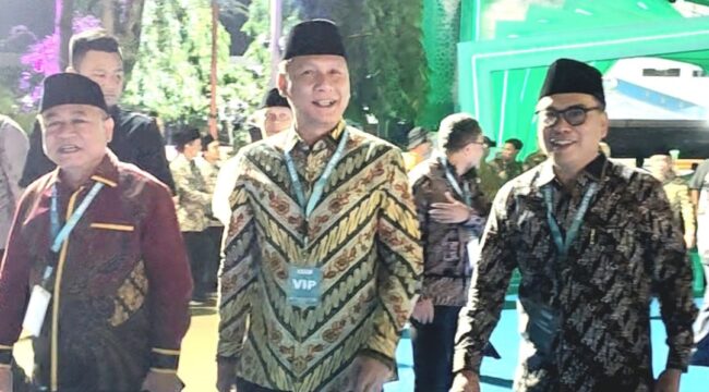 Sekretaris Daerah Provinsi Banten Deden Apriandhi Hartawan saat menghadiri Penutupan MTQ Nasional XXXI Tahun 2026 di Kota Semarang, Jawa Tengah. Foto: Ist