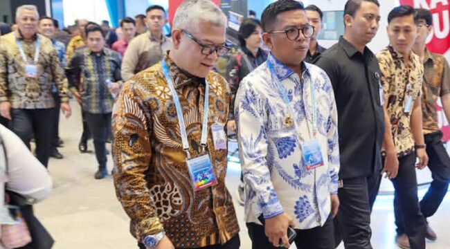 Gubernur Banten Andra Soni usai menghadiri pembukaan Festival Ekonomi Keuangan Digital Indonesia (FEKDI) dan Indonesia Fintech Summit & Expo (IFSE) di Jakarta International Convention Center (JICC), Jakarta. Foto: Ist