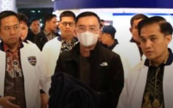 
 Tersangka FP saat Diamankan Personil Mabes Polri. Foto: Ist