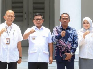 Gubernur Banten Andra Soni usai menerima Audiensi Gyokai Indonesia Kompeten. Foto: Ist