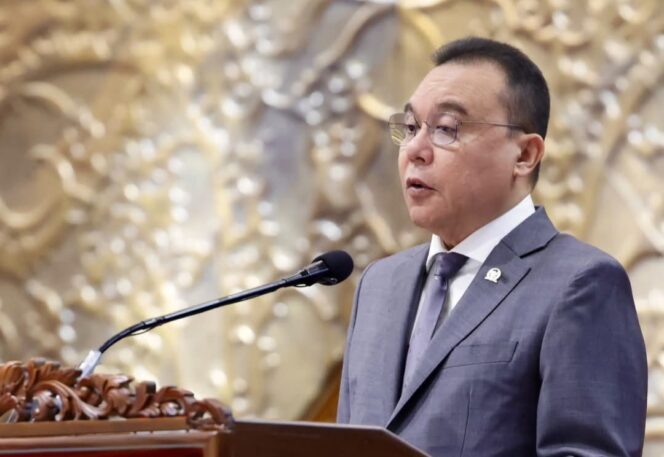 
 Wakil Ketua DPR RI Sufmi Dasco Ahmad saat Pimpin Rapat Paripurna Rapat Paripurna Ke-10 Dewan Perwakilan Rakyat Republik Indonesia (DPR RI) pada Masa Persidangan I Tahun Sidang 2026–2027. Foto: Ist