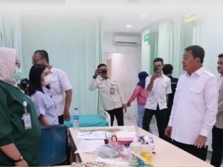 Bupati Tangerang Moch. Maesyal Rasyid saat Peresmian Rumah Sakit Umum (RSU) Ilanur Balaraja yang berkapasitas 104 tempat tidur. Foto: Ist 