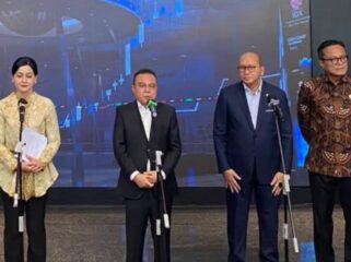 Wakil Ketua DPR RI Sufmi Dasco Ahmad saat Kunjungi Gedung Bursa Efek Indonesia. Foto: Ist