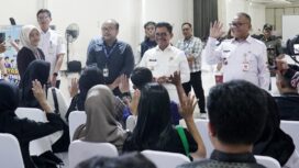 Wali Kota Tangerang Sachrudin saat Buka Gebyar Rekrutmen. Foto: Ist
