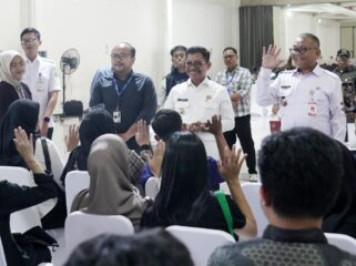 Wali Kota Tangerang Sachrudin saat Buka Gebyar Rekrutmen. Foto: Ist